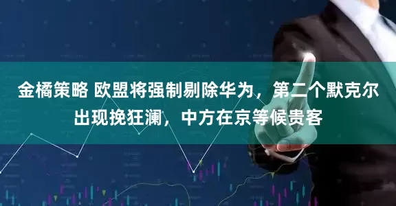 金橘策略 欧盟将强制剔除华为，第二个默克尔出现挽狂澜，中方在京等候贵客